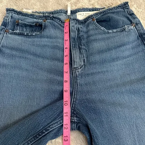 Rag & Bone Sz 29 Peyton Mid Rise Bootcut Medium Wash Jeans Misty WDD23P2928B7MI - Picture 10 of 11